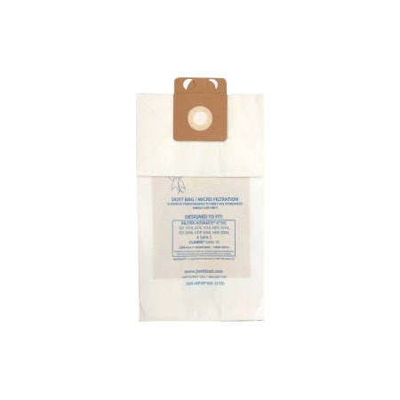 Apc Filtration Clarke Vacuum Bag For Saltix 10 - JAN-NFVP300-210* JAN-NFVP300-2(10)*
